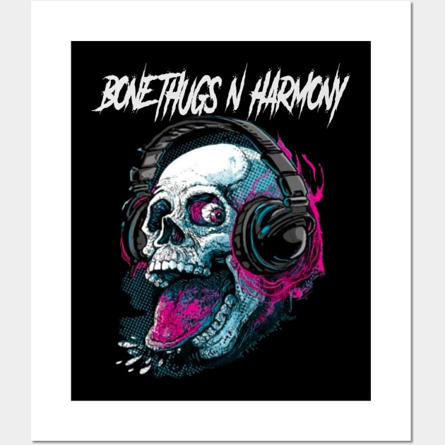 BONE THUGS-N-HARMONY RAPPER Wall Art by Tronjoannn-maha asyik 